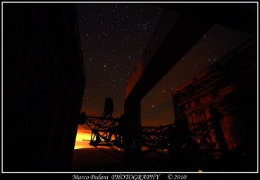 LBT at Night by Marco Pedani